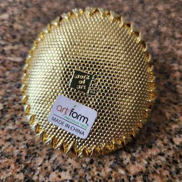 Artform Objet d'Art Enameled Jalisco Mariachi Sombrero Ensemble Trinket/Pill Box - Picture 7 of 16